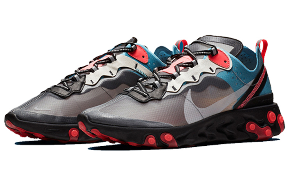 Кроссовки Nike React Element 87 Blue Chill Solar Red