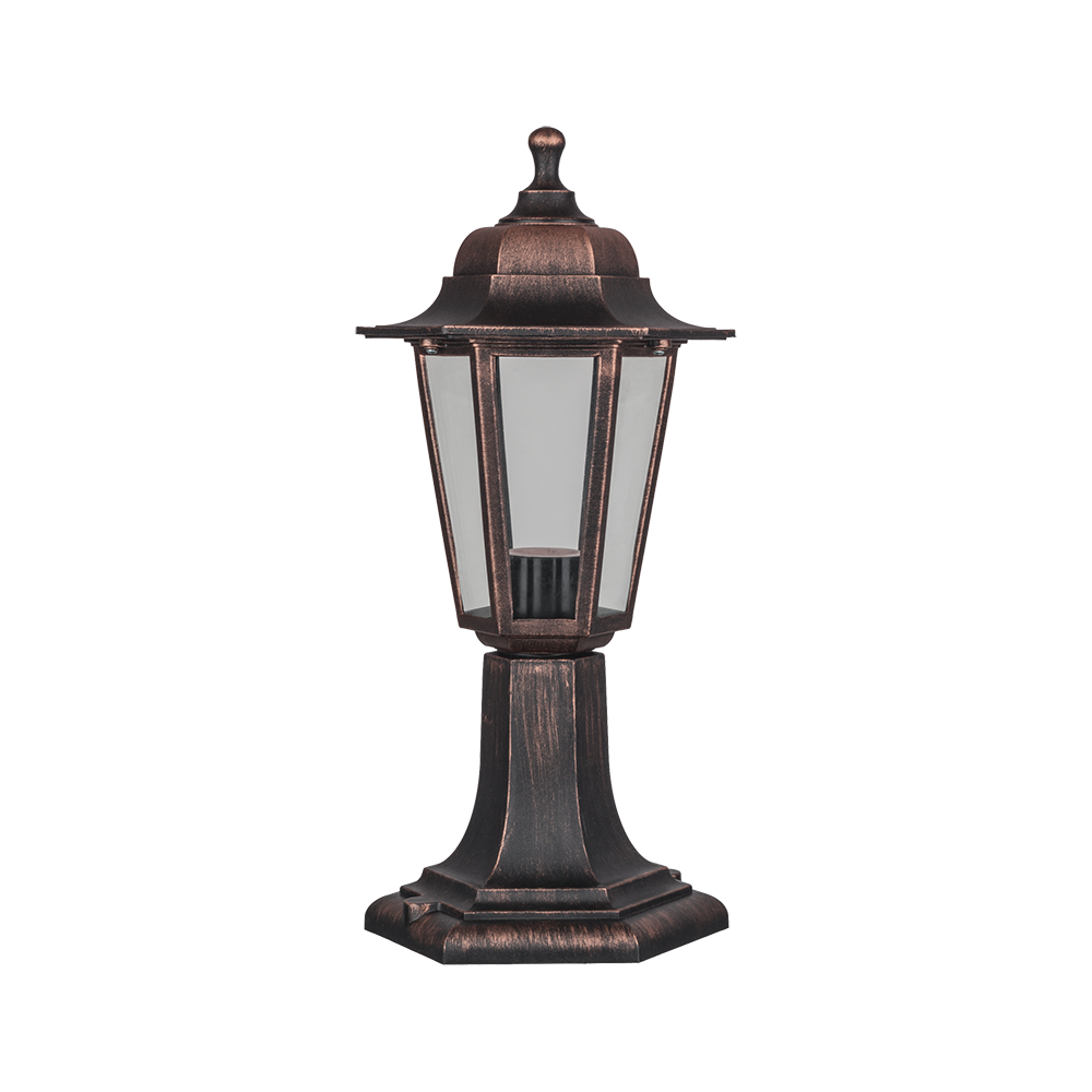 Светильник Navigator 80 475 NOF-PG34-003-IP44-E27 ( 6 граней черный под медь)