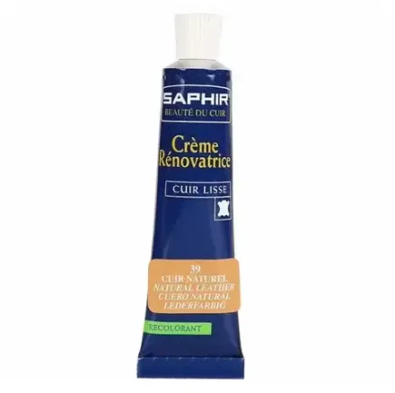 Жидкая кожа Saphir Creme Renovatrice, 25мл, натуральная кожа [039]