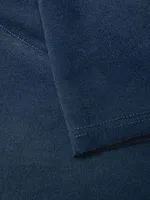 Толстовка Hardlunch Crew с коротким рукавом темно-синяя