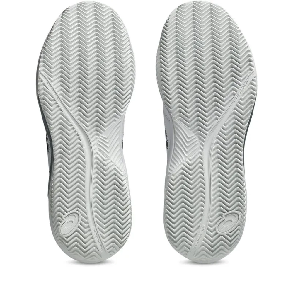 Мужские кроссовки теннисные Asics Gel-Dedicate 9 Clay - white/black