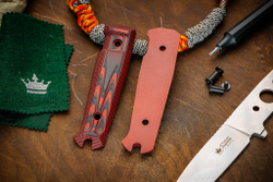 Накладки Tactical Echelon G10 Черно-Красные