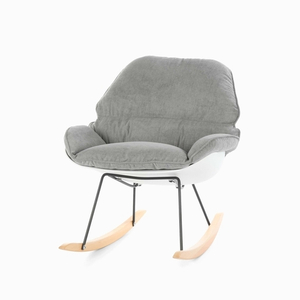 Кресло-качалка Bay серое