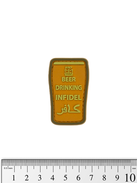Шеврон Infidel Beer Drinking PVC. Койот