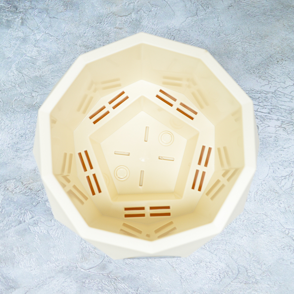 Кашпо Топаз 1,2л кремовый