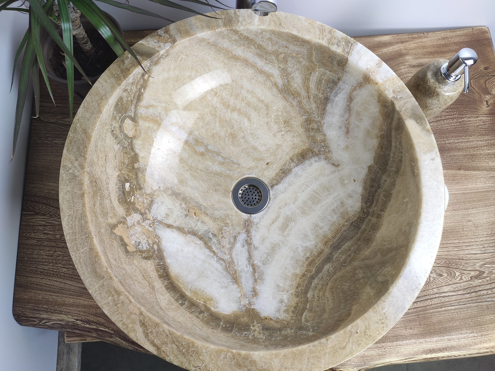 Раковина из оникса Bowl Sunset Big BO-80003 50*50*17