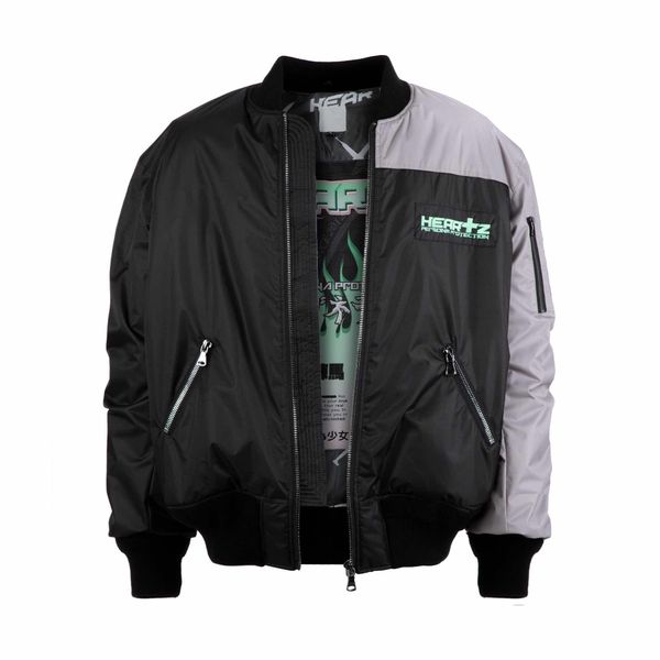 Бомбер Type-A Flight Jacket Monochrome Черный - фото 4