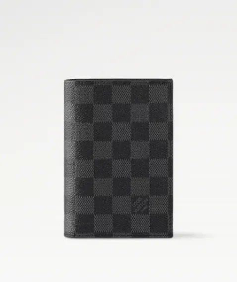 Обложка для паспорта Louis Vuitton Damier Graphite