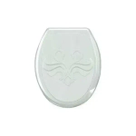 Сиденье для унитаза жесткое ЛЕБЕДЬ бел.