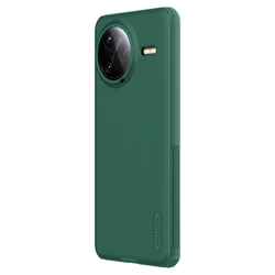 Усиленный защитный чехол зеленого цвета (Dark Green) от Nillkin для Xiaomi Poco F7 Ultra и Redmi K80 Pro, серия Super Frosted Shield Pro