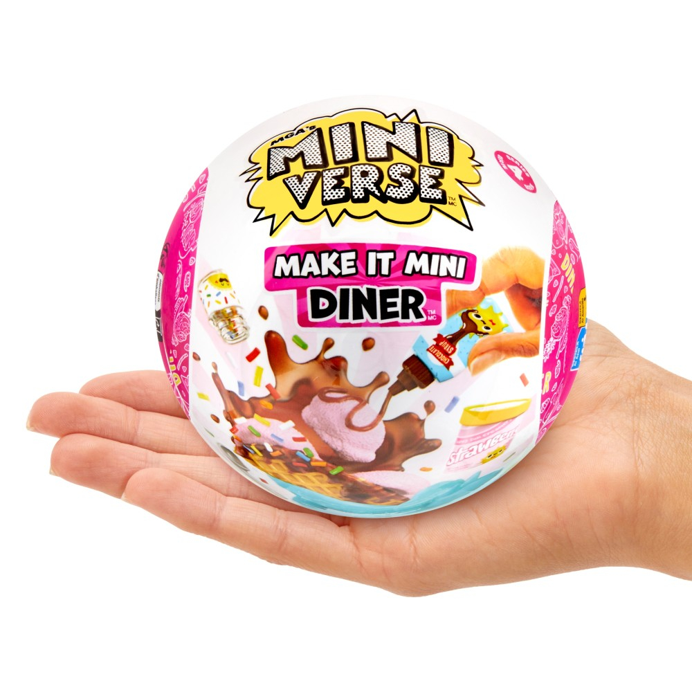MGA's Miniverse - Мини Еда MAKIE IT MINI Food DINER Шар-сюрприз 546825