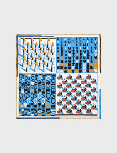 Платок ELEGANZZA 90*90