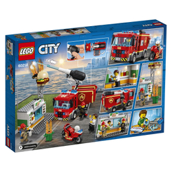 LEGO City: Пожар в бургер-кафе 60214 — Burger Bar Fire Rescue — Лего Сити Город