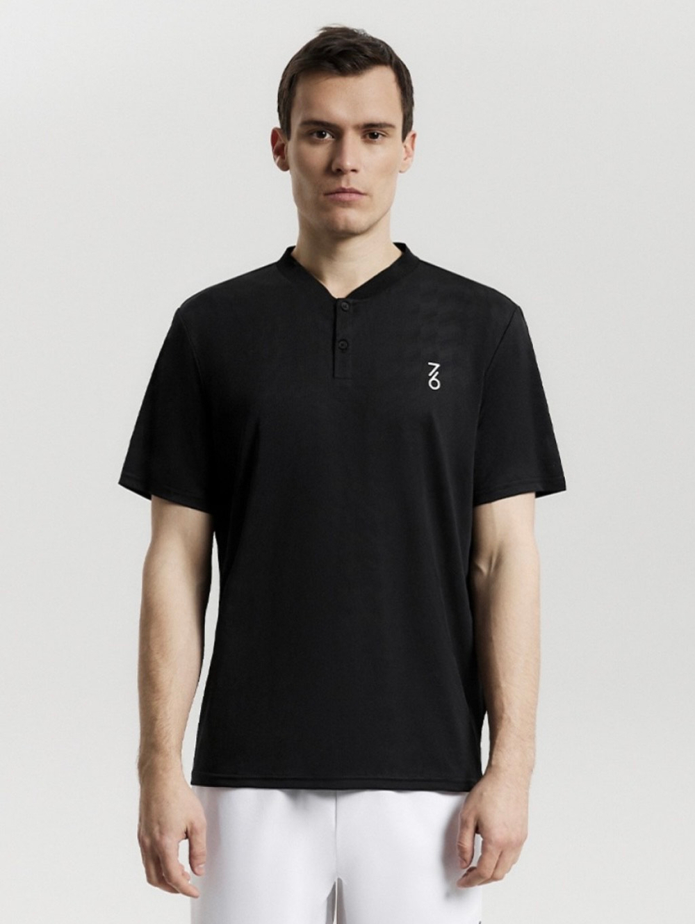 Мужское поло 7/6 Ankl Polo 2.0 Black (Размер "M")