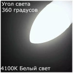 Лампа Gauss LED Elementary Свеча 10W E14 730 lm 4100K  33120