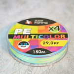 Леска плетеная 0,28мм Премиум 4 нити 150м 29кг