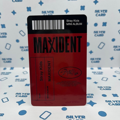 Фотокарта STRAY KIDS - MAXIDENT (Case ver. | Банчан)