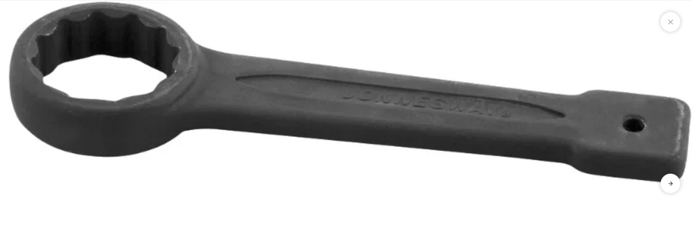 Накидной ключ JONNESWAY W72155, хромомолибден, 55мм, ударный, 1шт