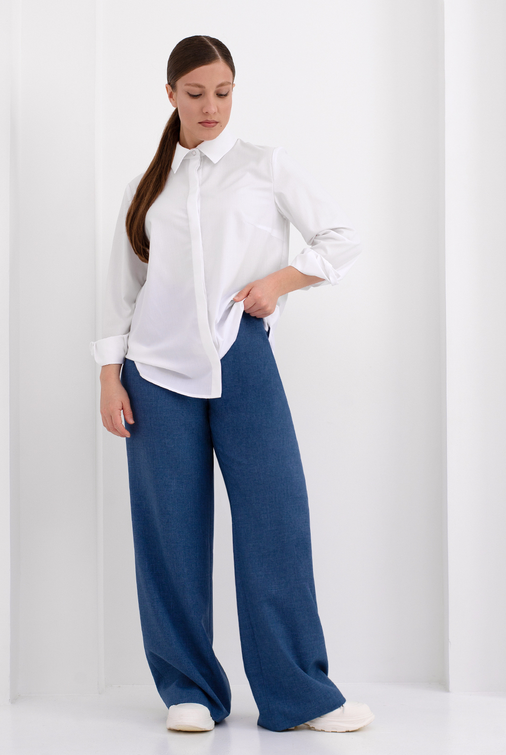 Брюки женские 02, ниагара #38Н0202