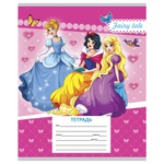 Тетрадь 12л., косая линия, Проф-Пресс, скрепка, блок офсет, мелован. картон, "Микс-3"