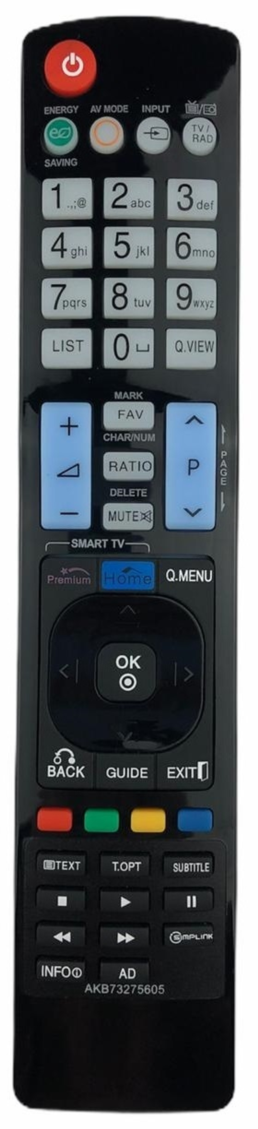 Пульт для телевизора LG AKB73275605