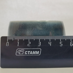 310002.1 Пиала "Синий лед", 100мл, 8*8*4,5, керамика