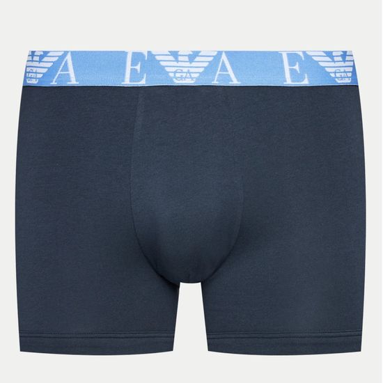 Набор мужских трусов боксеров 3в1 темно-синие Emporio Armani 111473_4F715 64135