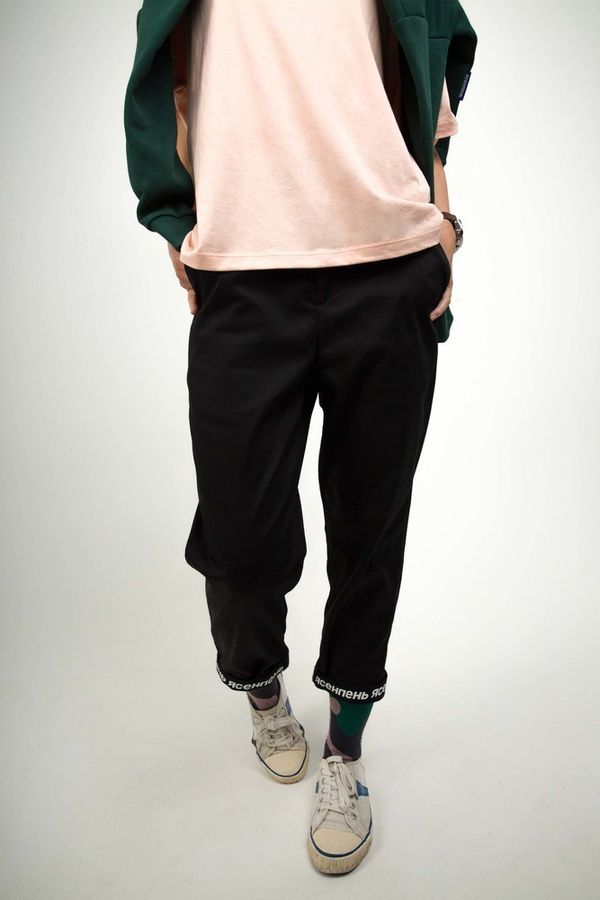 Брюки ЯСЕНПЕНЬ Черные - фото 5