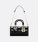 Сумка Dior Lady D-joy из лакированной кожи, черный