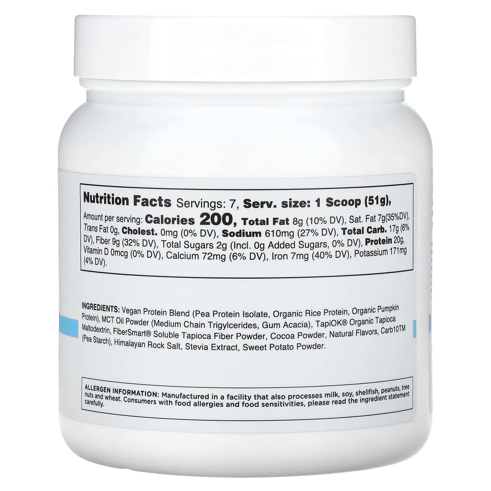 TransformHQ, Everyday, веганский коктейль, заменяющий прием пищи, со вкусом шоколада, 357 г (12,5 унции)