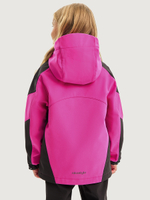 Ветровка 4л15226 фуксия/черный