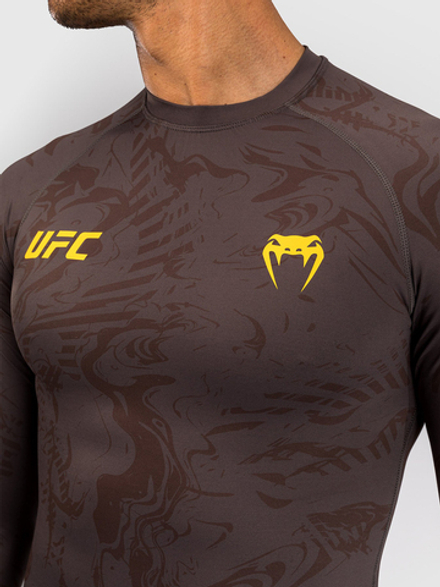 Рашгард UFC Fusion by Venum Fight Week Dark Brown L/S