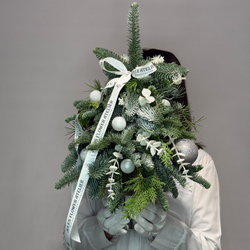 «Снежное королевство» новогодняя композиция с нобилисом