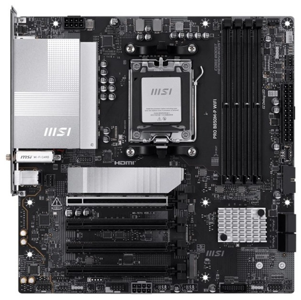 Материнская плата MSI PRO B850M-P WiFi