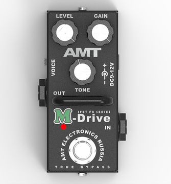 Гитарная педаль перегруза AMT Electronics MD-2 M-Drive mini
