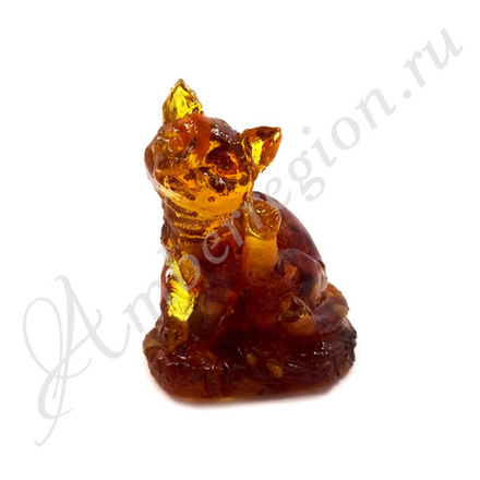 Киса умывается