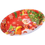 Поднос пластиковый «Добрый Дедушка Мороз» 22*30см