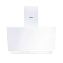 Вытяжка наклонная Ginzzu HKH-215 белое стекло 650м3/час, сенсорное управление, пульт