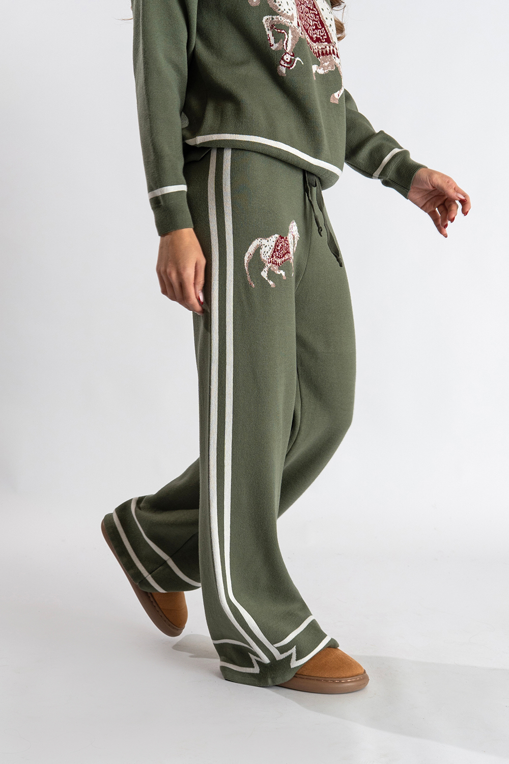 Костюм с принтом