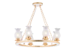 85649/8B WHITE+FGD (1) Люстра