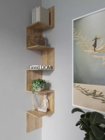 Полка настенная угловая "Змейка"