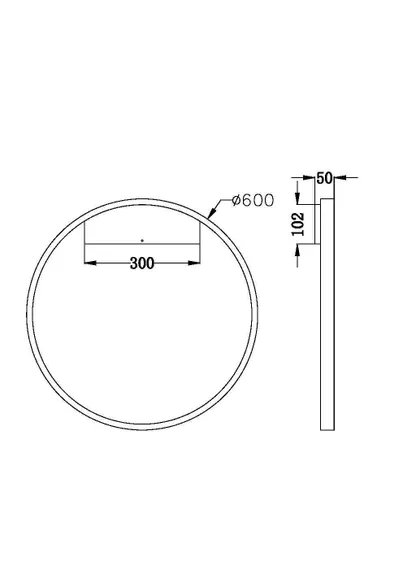 Настенный светильник (бра) Рим / Rim 3000К 37Вт Maytoni mod058wl-l35w3k