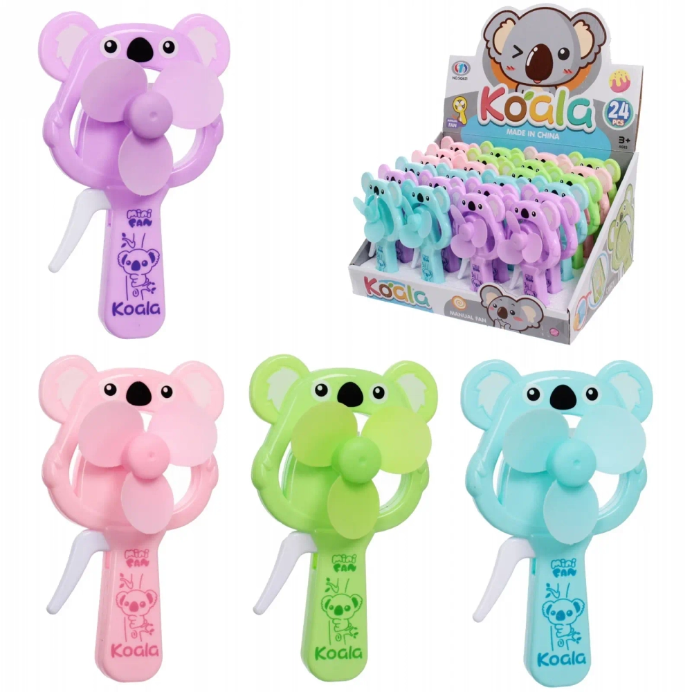 Вентилятор «Коала», 14,5*8,5 см, микс