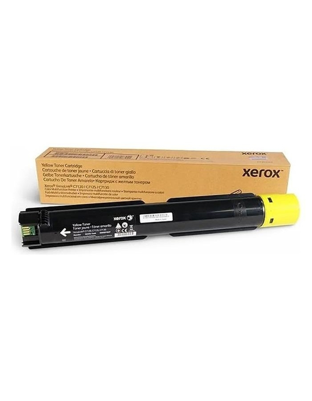 Тонер-картридж Xerox VersaLink C7120/25/30 (16,5K стр.), желтый [006R01831]
