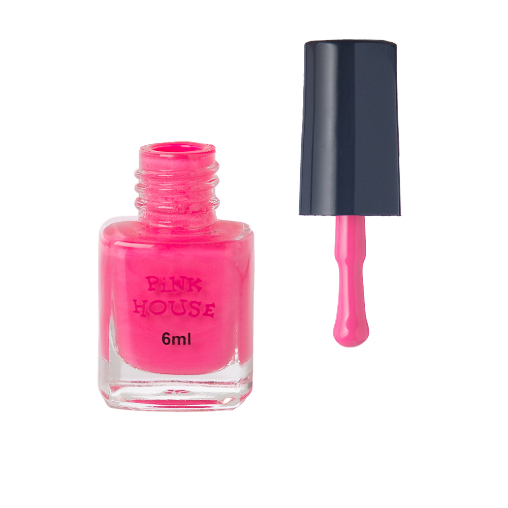 Лак для стемпинга неон 01 Pink House, 6 мл
