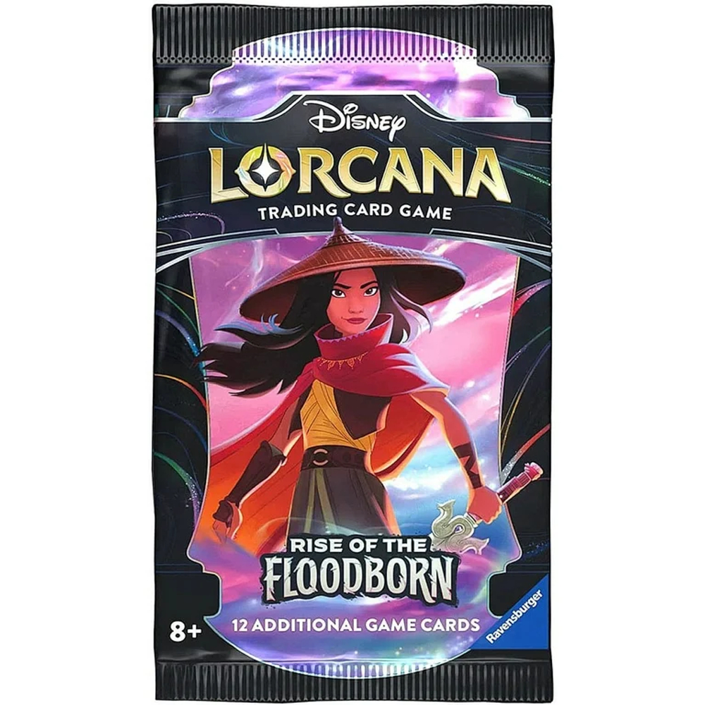 Дисплей бустеров Lorcana TCG выпуска Rise of the Floodborn на английском языке