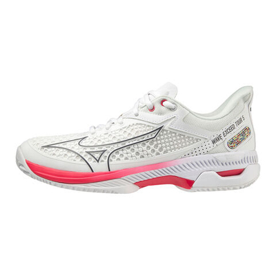 Женские теннисные кроссовки Mizuno Wave Exceed Tour 5 Clay Court Shoe Women - White, Grey