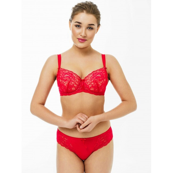 Бюстгальтер Sermija Push Up (красный)