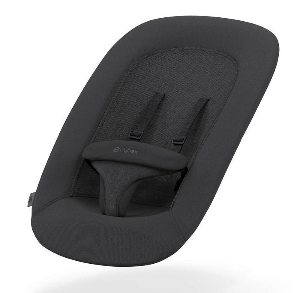 Стульчик для кормления Cybex Lemo 4 в 1 с мягкими чехлами Comfort Inlay Stunning Black/Suede Grey