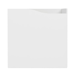 IKEA KALLAX  (ИКЕА КАЛЛАКС)  -  Вставка с дверцей, волна/белый, 33x33 см